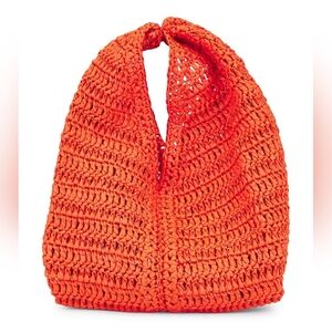 A.L.C. Simone Raffia Bag in Poppy - NWT